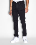 Mens Chitch Refurb Slim Denim Jeans - Black
