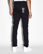 Mens Chitch Refurb Slim Denim Jeans - Black