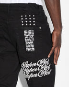 MENS CHITCH SCRIPTED DENIM JEANS