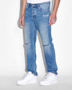 MENS HAZLOW NOTORIOUS KULTURE DENIM JEANS