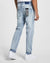 MENS  HAZLOW CITY HIGH TRASHED STRAIGHT DENIM JEANS