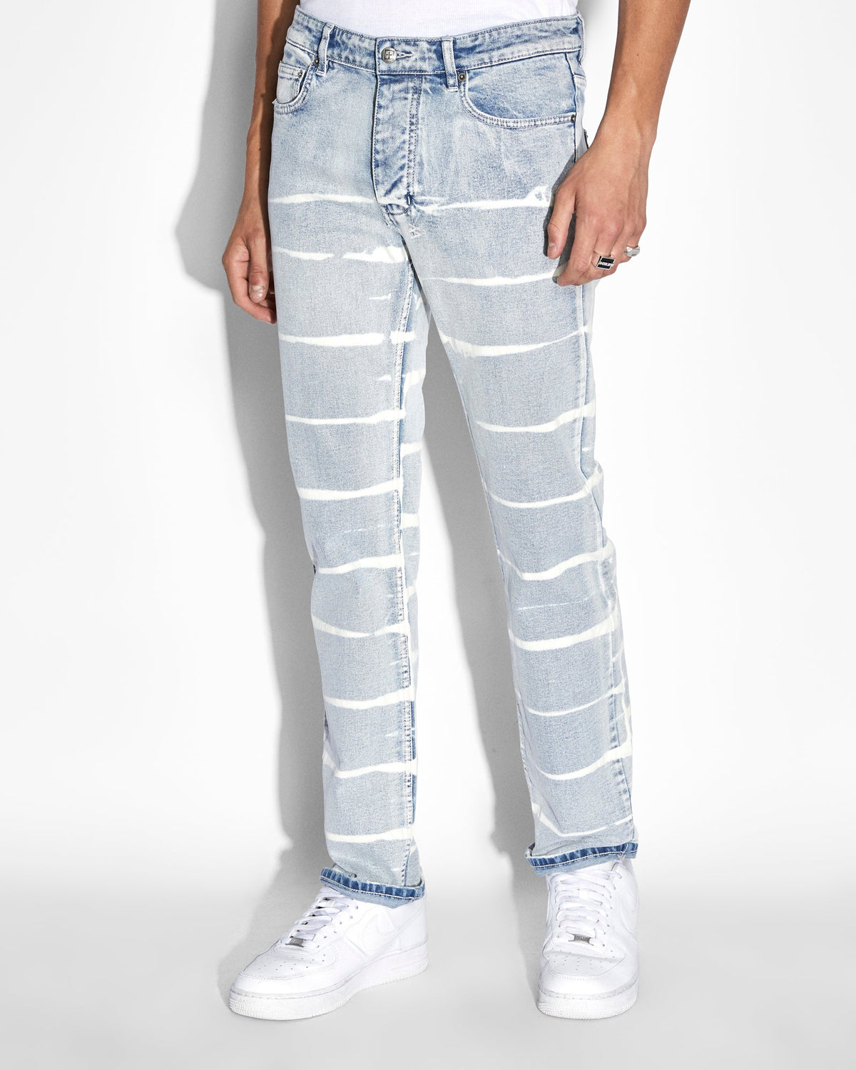 Mens Hazlow Elektrik Straight Denim Jeans - Denim