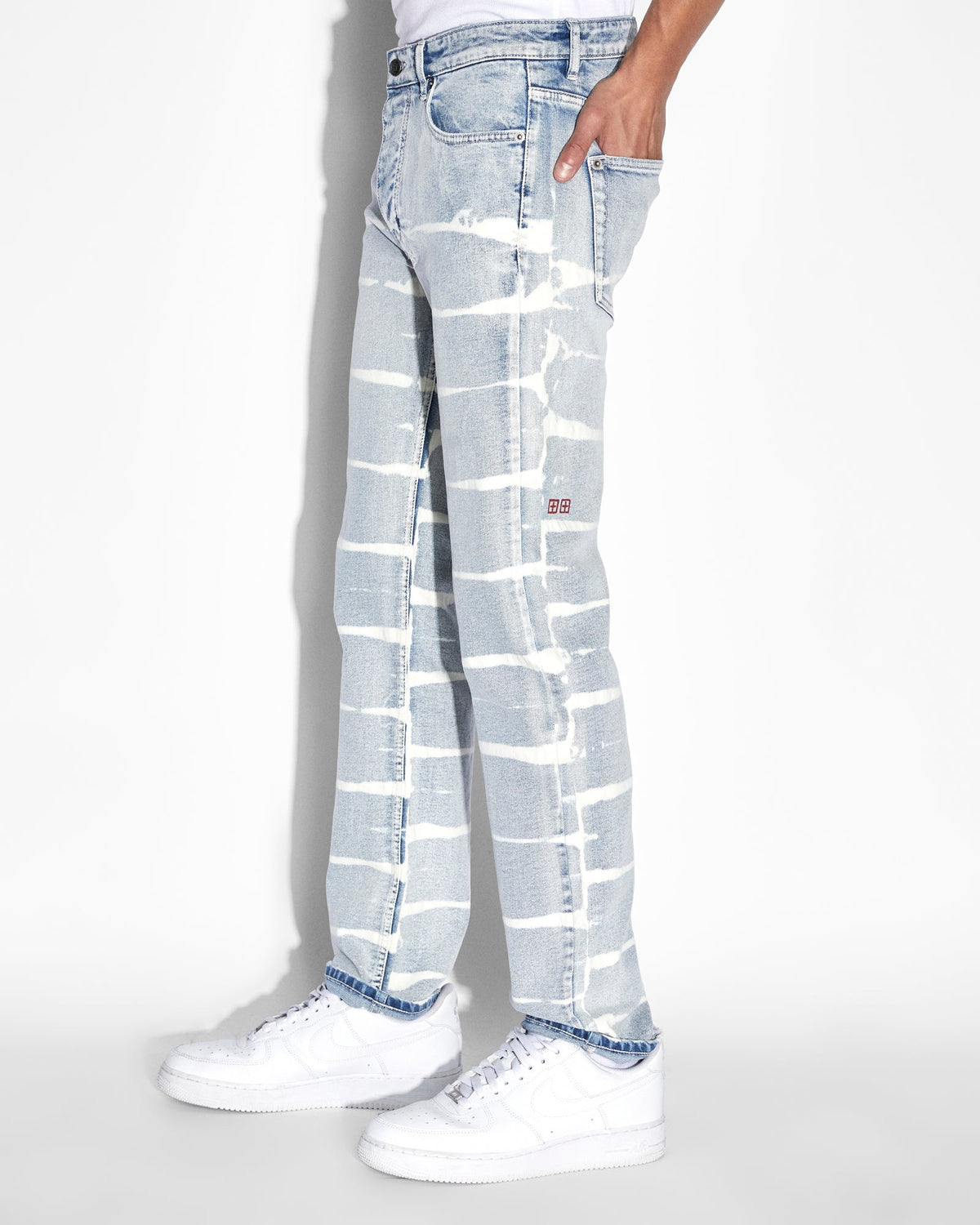 Mens Hazlow Elektrik Straight Denim Jeans - Denim