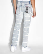 Mens Hazlow Elektrik Straight Denim Jeans - Denim