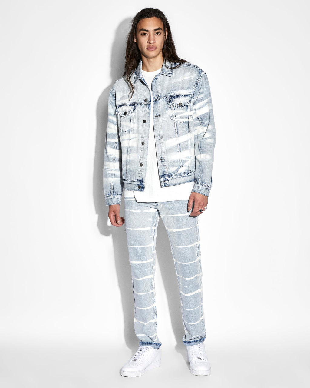 Mens Oh G Jacket Elektrik Oversized Jackets - Denim