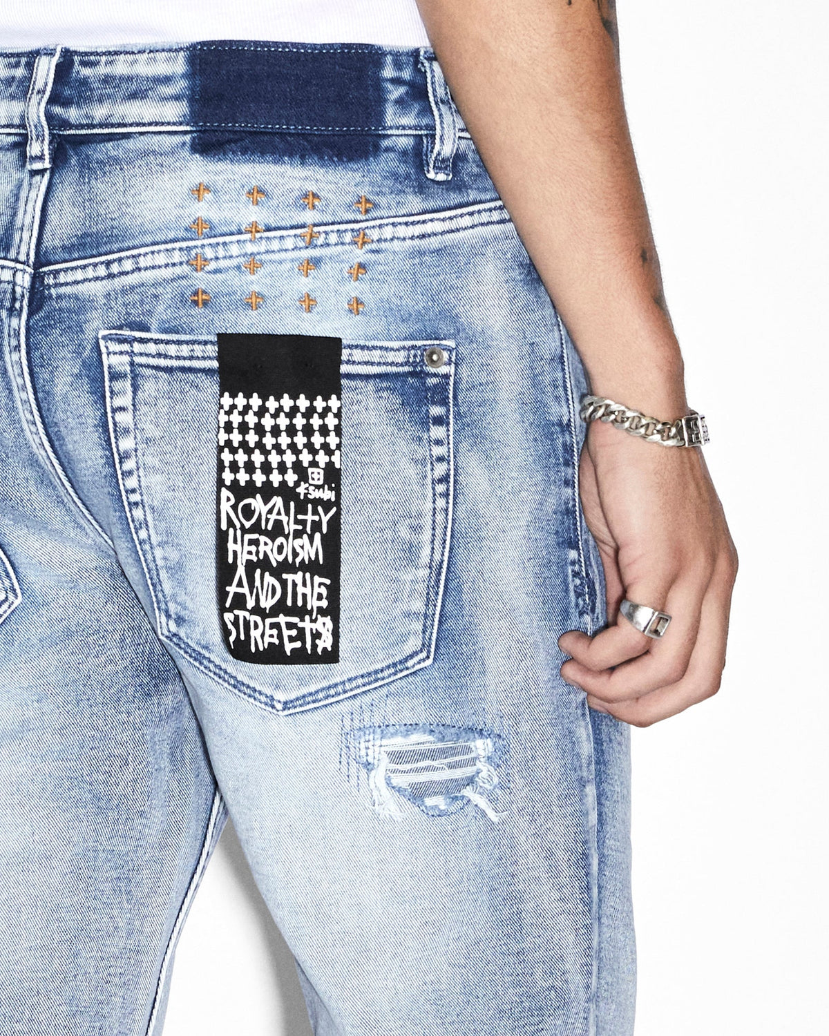 MENS HAZLOW REKOVERY DENIM JEANS