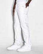 Mens Hazlow Whiteout Straight Denim Jeans - White