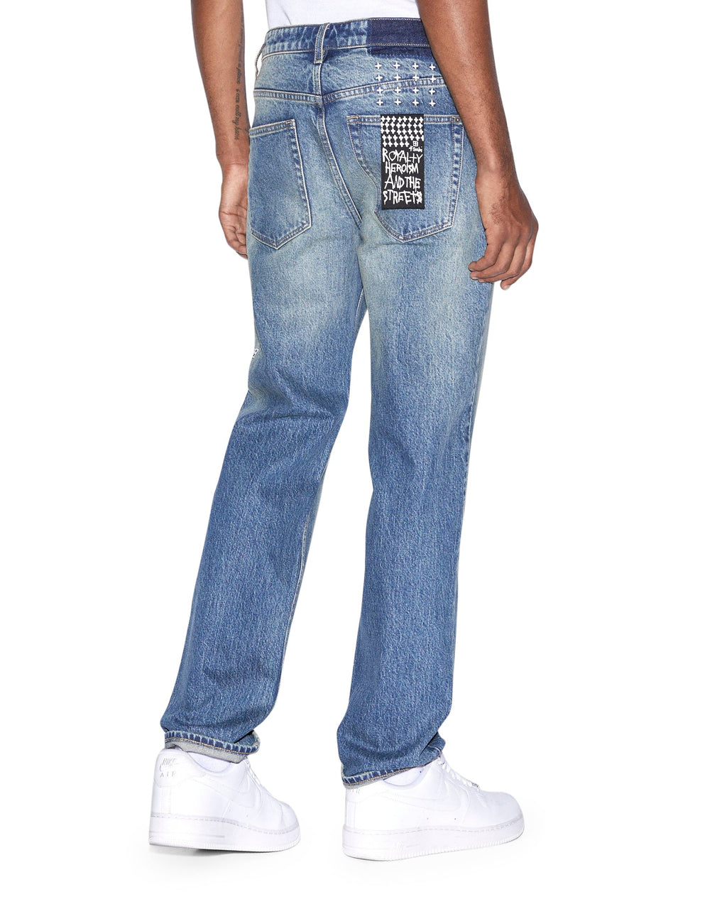 MENS HAZLOW CHRONICLE DENIM JEANS