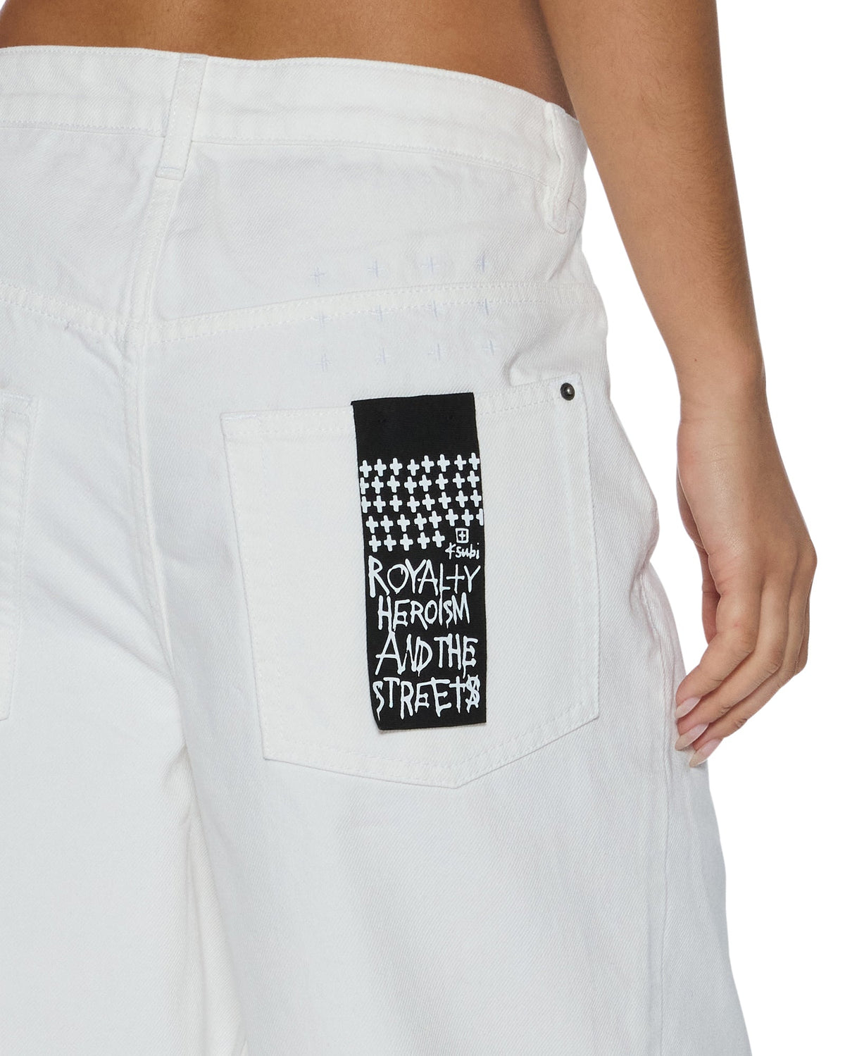 WOMENS KSUPER FLY DENIM JEANS