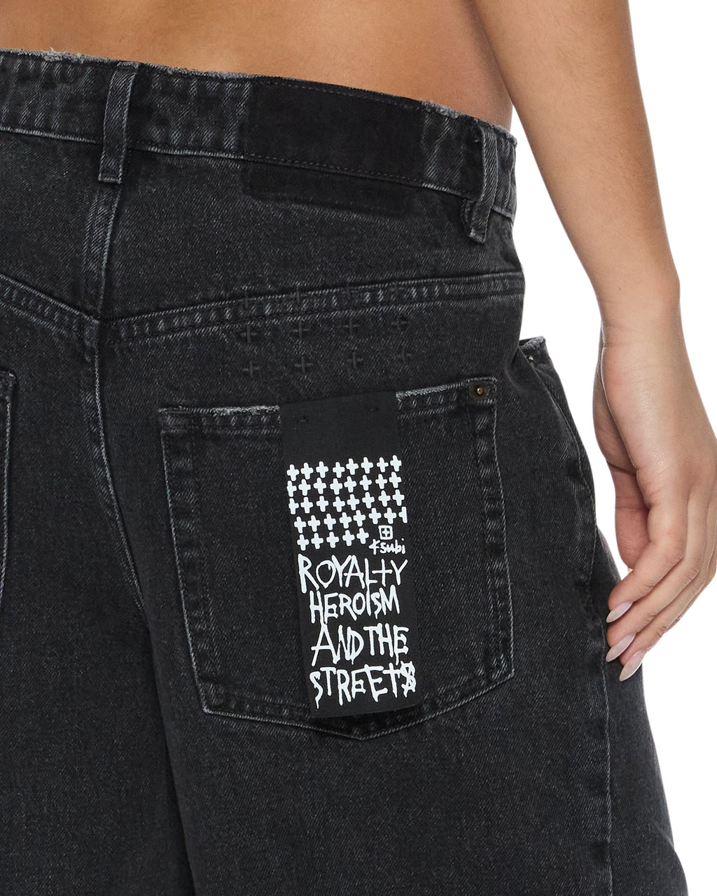 WOMENS KSUPER TEMPER DENIM JEANS