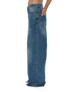 WOMENS KSUPER AGED DENIM JEANS