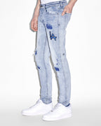 Mens Van Winkle La Trashed Dreams Skinny Denim Jeans - Denim