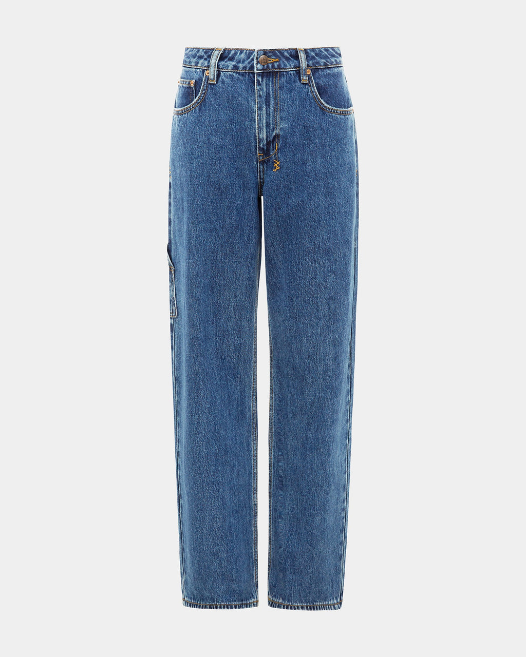 WOMENS LOW RIDER CARPENTER MOODY DENIM JEANS