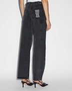 WOMENS LOW RIDER CARPENTER FALLEN DENIM JEANS