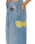 WOMENS  LOW RIDER HORIZON PATCH RELAXED DENIM JEANS