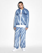 Mens Maxx Kaos Baggy Denim Jeans - Denim