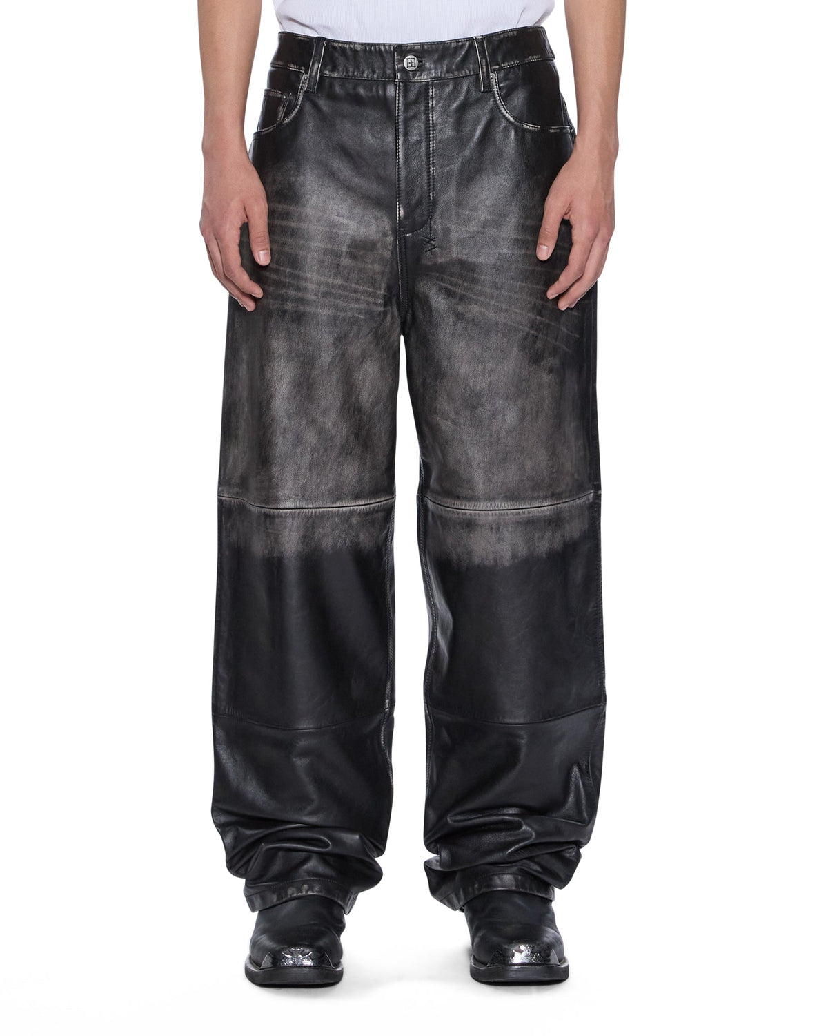 MENS BLACKJACK MAXX PANT AGED BLACK DENIM JEANS