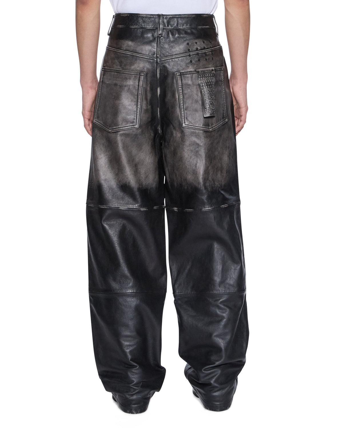MENS BLACKJACK MAXX PANT AGED BLACK DENIM JEANS