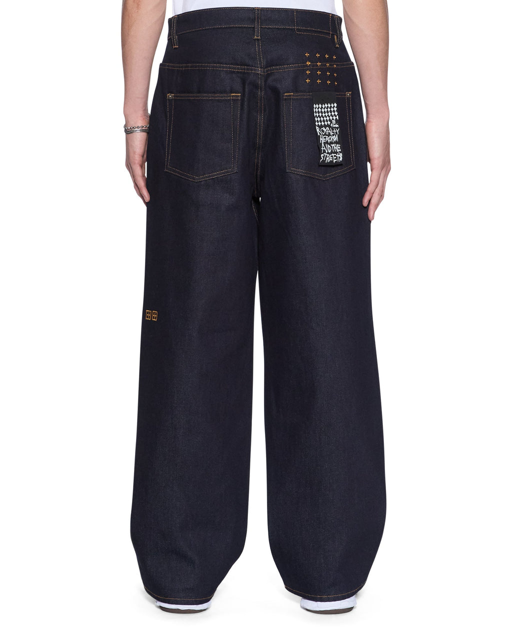 MENS MAXX RAW BLUE DENIM JEANS