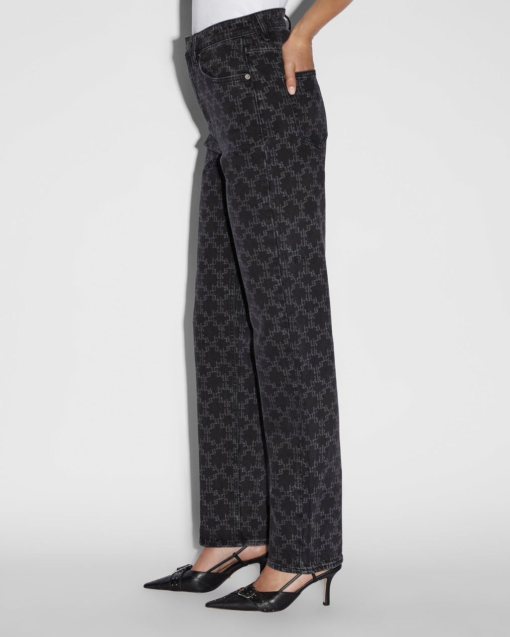 WOMENS PLAYBACK ICONIC ETECHED DENIM JEANS