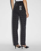 WOMENS PLAYBACK ICONIC ETECHED DENIM JEANS