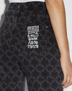 WOMENS PLAYBACK ICONIC ETECHED DENIM JEANS