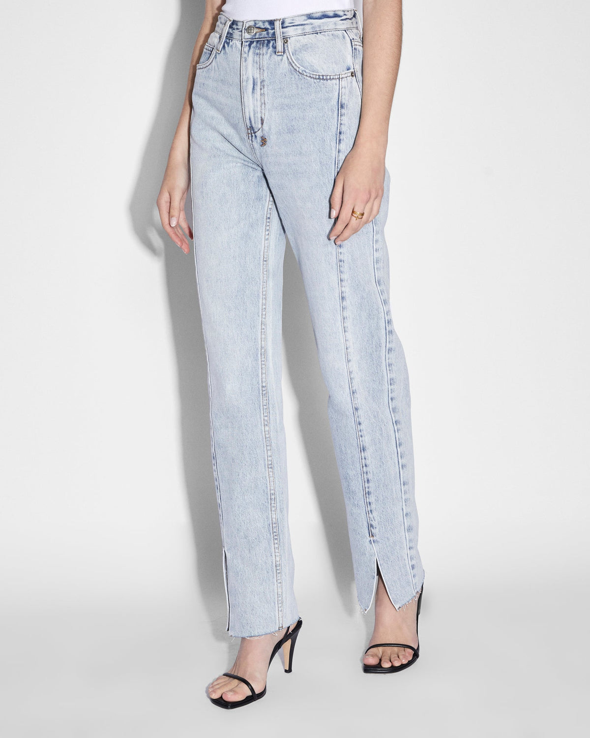 WOMENS PLAYBACK MUSE PANEL DENIM JEANS