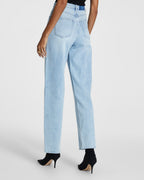 Womens Playback Sense Straight Denim Jeans - Denim