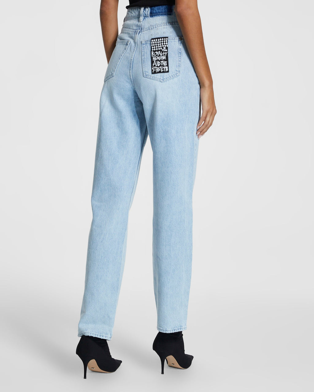 Womens Playback Sense Straight Denim Jeans - Denim