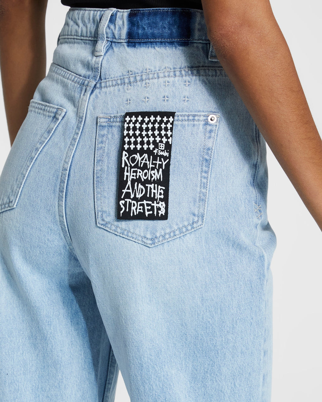 Womens Playback Sense Straight Denim Jeans - Denim