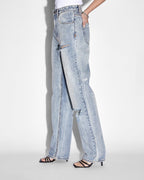 WOMENS PLAYBACK SKREAM TRASHED DENIM JEANS