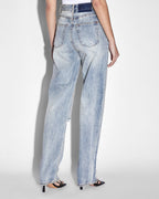 WOMENS PLAYBACK SKREAM TRASHED DENIM JEANS
