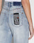 WOMENS  KSUBI X P.E NATION PLAYBACK ZIPPED N RIPPED STRAIGHT DENIM JEANS
