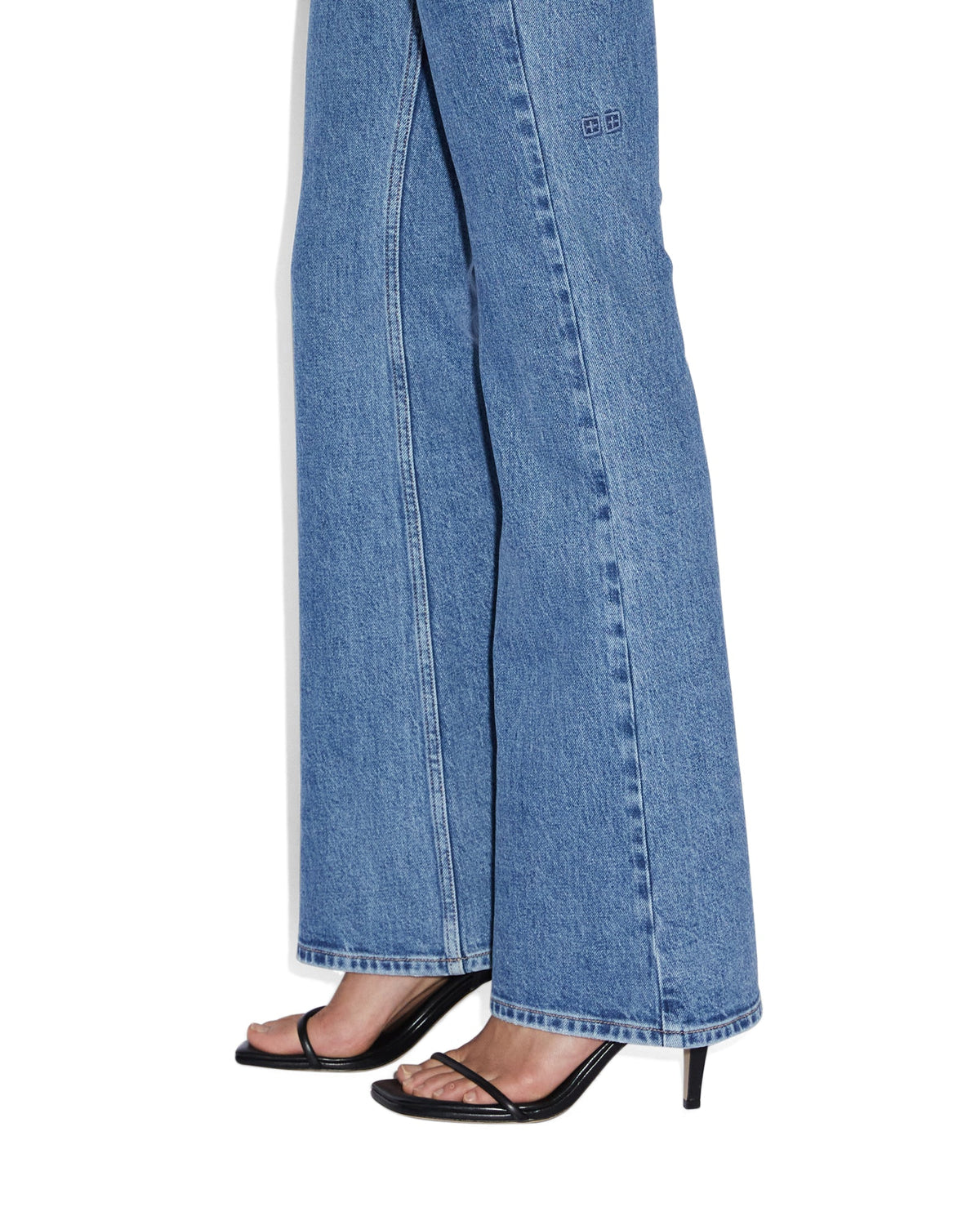 Womens Soho Heritage Flare Denim Jeans - Denim