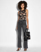 Womens Soho Daze Flare Denim Jeans - Denim