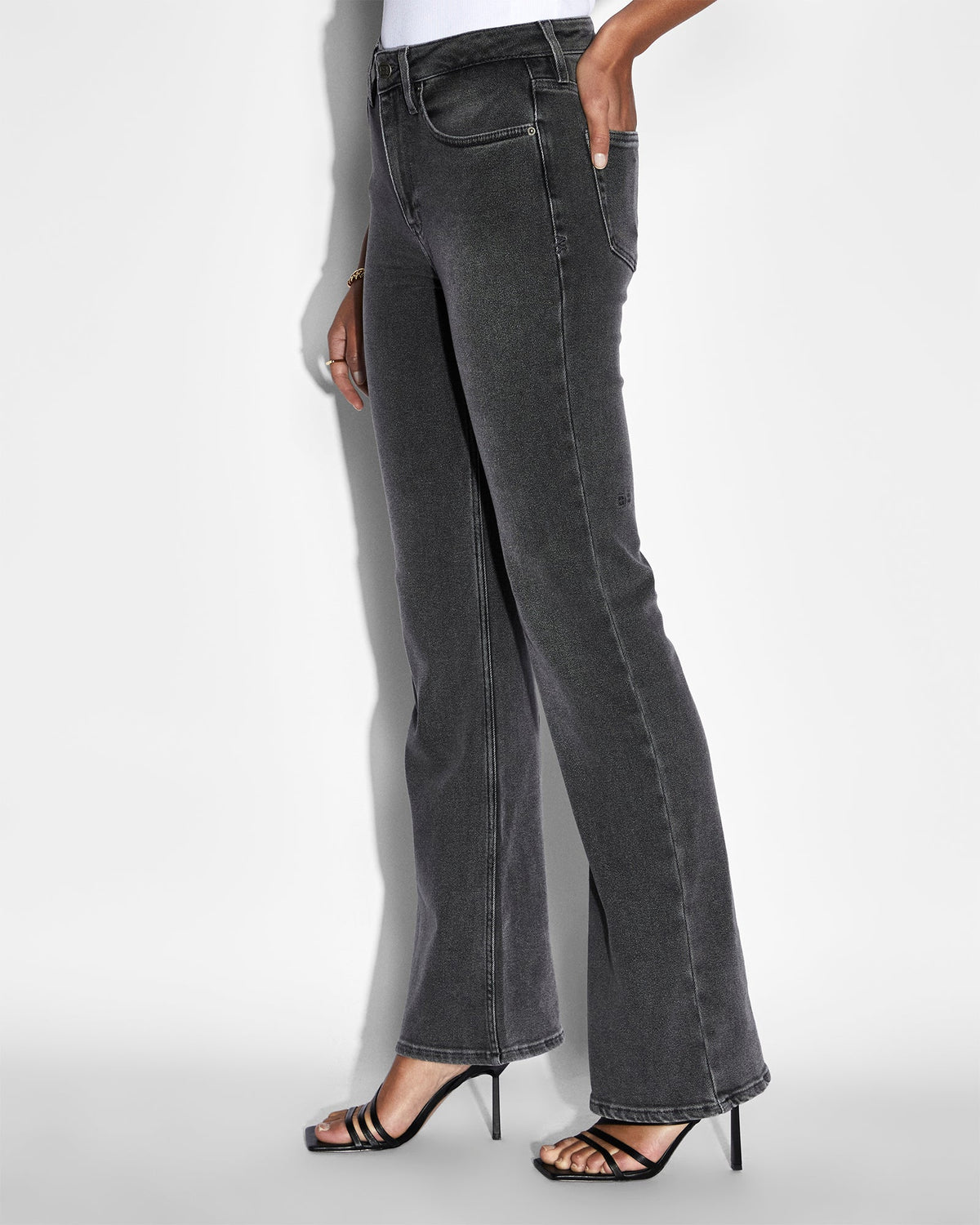 Womens Soho Daze Flare Denim Jeans - Denim