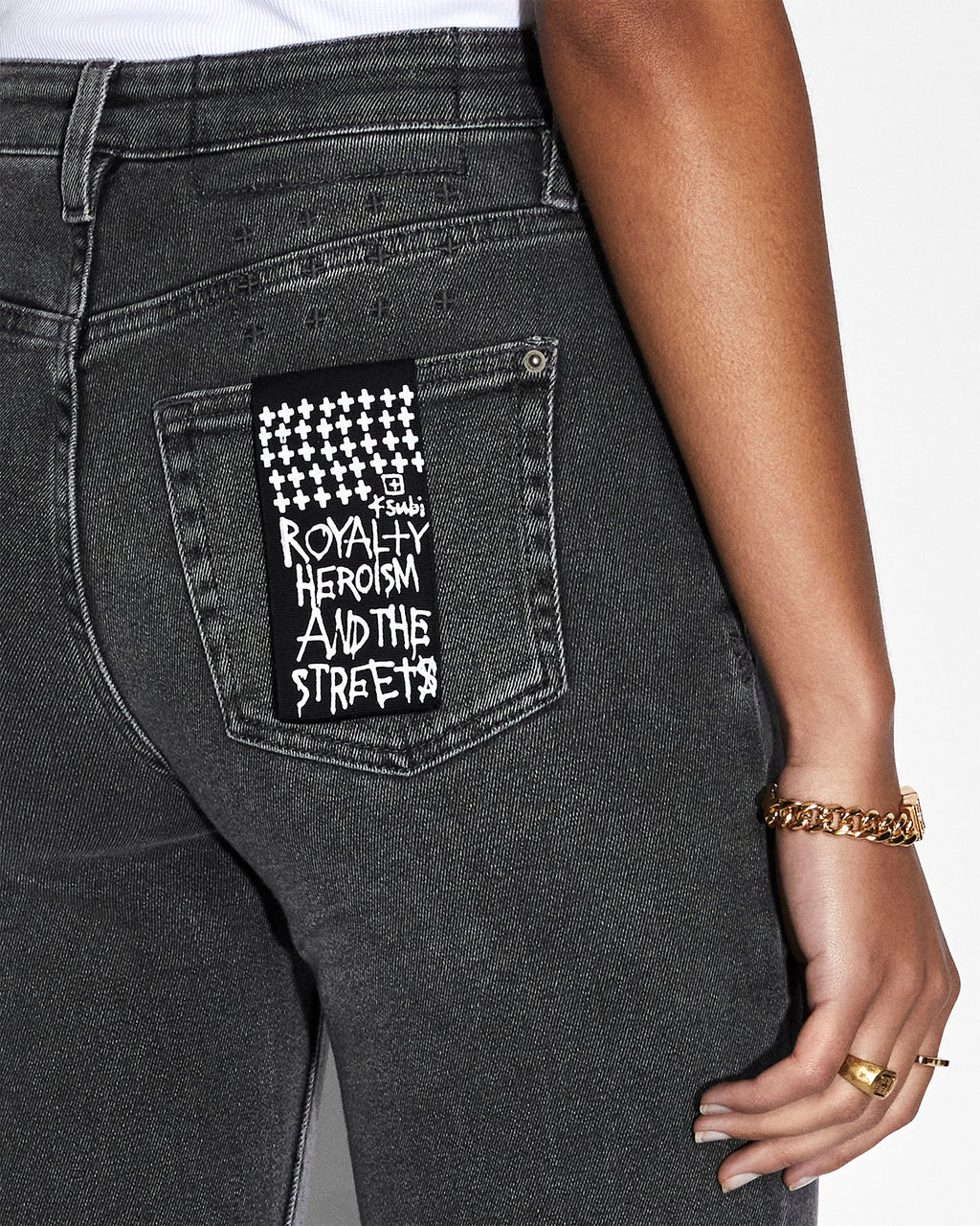 Womens Soho Daze Flare Denim Jeans - Denim