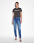 WOMENS  SPRAY ON XTRA RECALL SKINNY DENIM JEANS