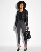Womens Hi N Wasted Daze Skinny Denim Jeans - Grey