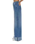 WOMENS STRIDER TIDAL CUFFED DENIM JEANS