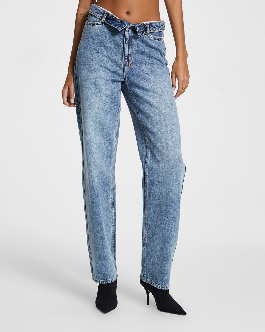 WOMENS UNDONE PLAYBACK HAVEN DENIM JEANS