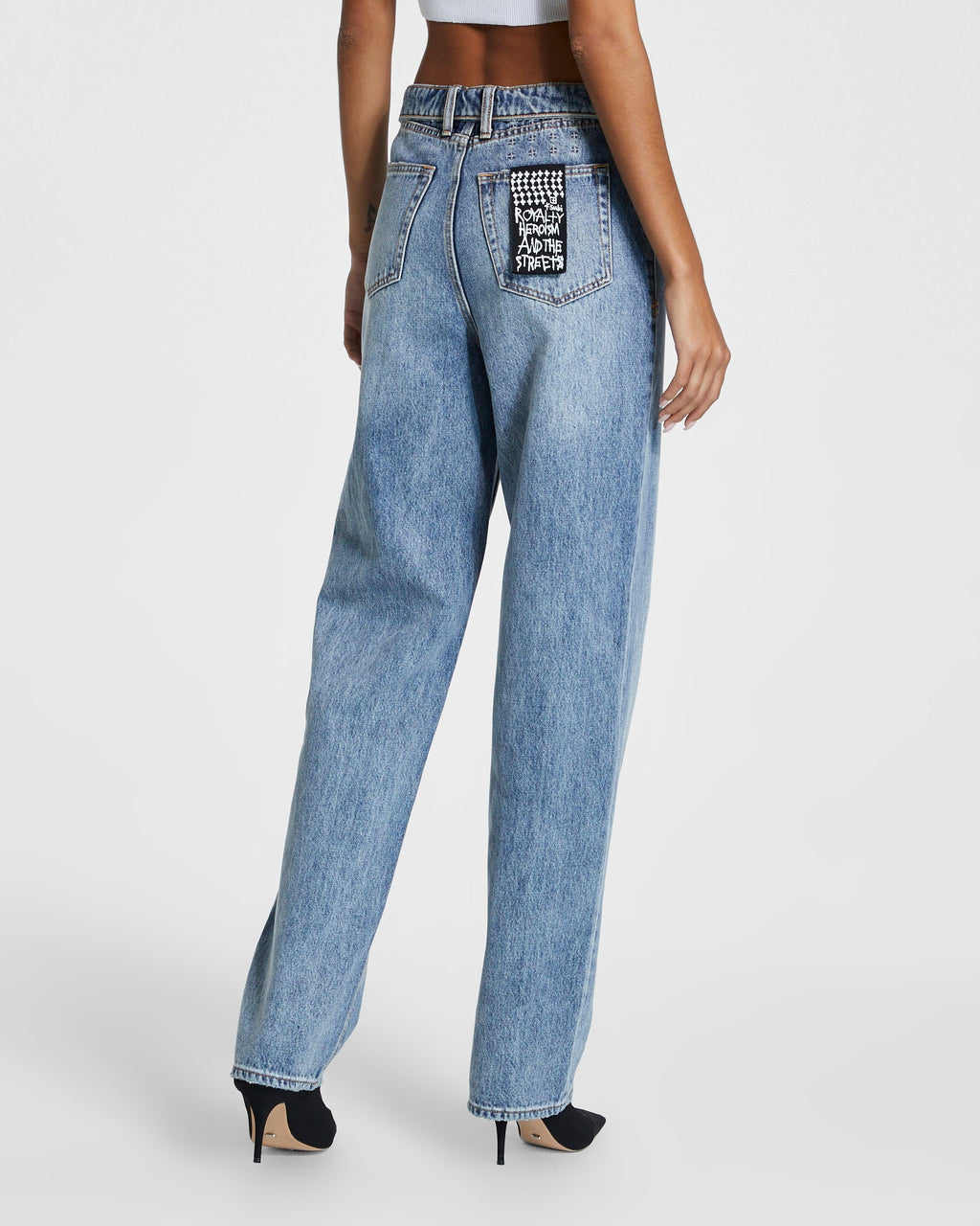WOMENS UNDONE PLAYBACK HAVEN DENIM JEANS