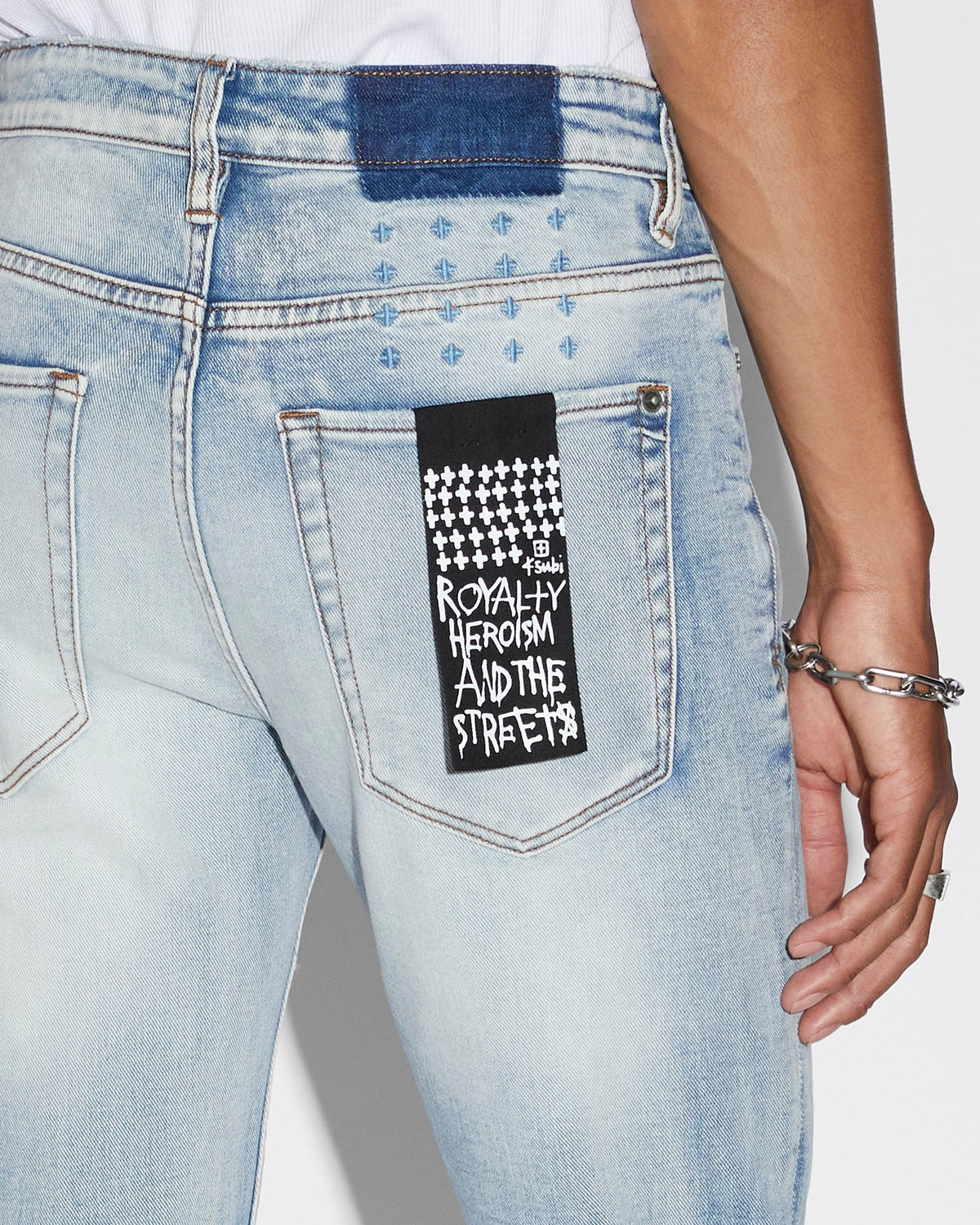 MENS VAN WINKLE CITY HIGH HERITAGE DENIM JEANS