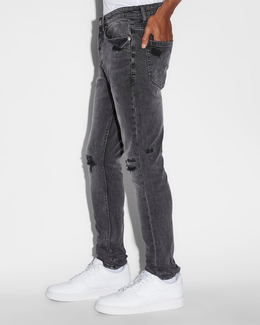 MENS VAN WINKLE SKRIBED DENIM JEANS