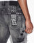 MENS  VAN WINKLE TEKTONIK BLACK SKINNY DENIM JEANS