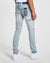 MENS  VAN WINKLE FIRE PATCH PUNK BLU SKINNY DENIM JEANS