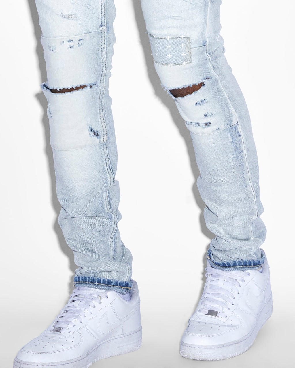 MENS VAN WINKLE 2 TONE DENIM JEANS