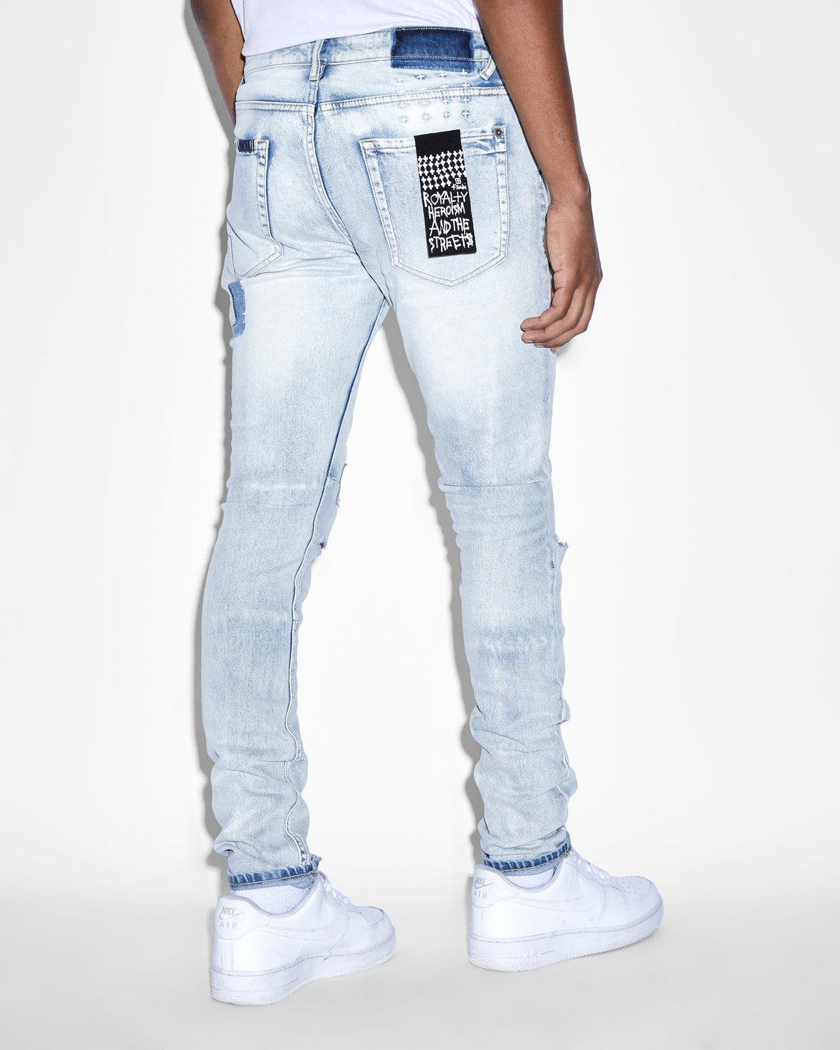MENS VAN WINKLE 2 TONE DENIM JEANS