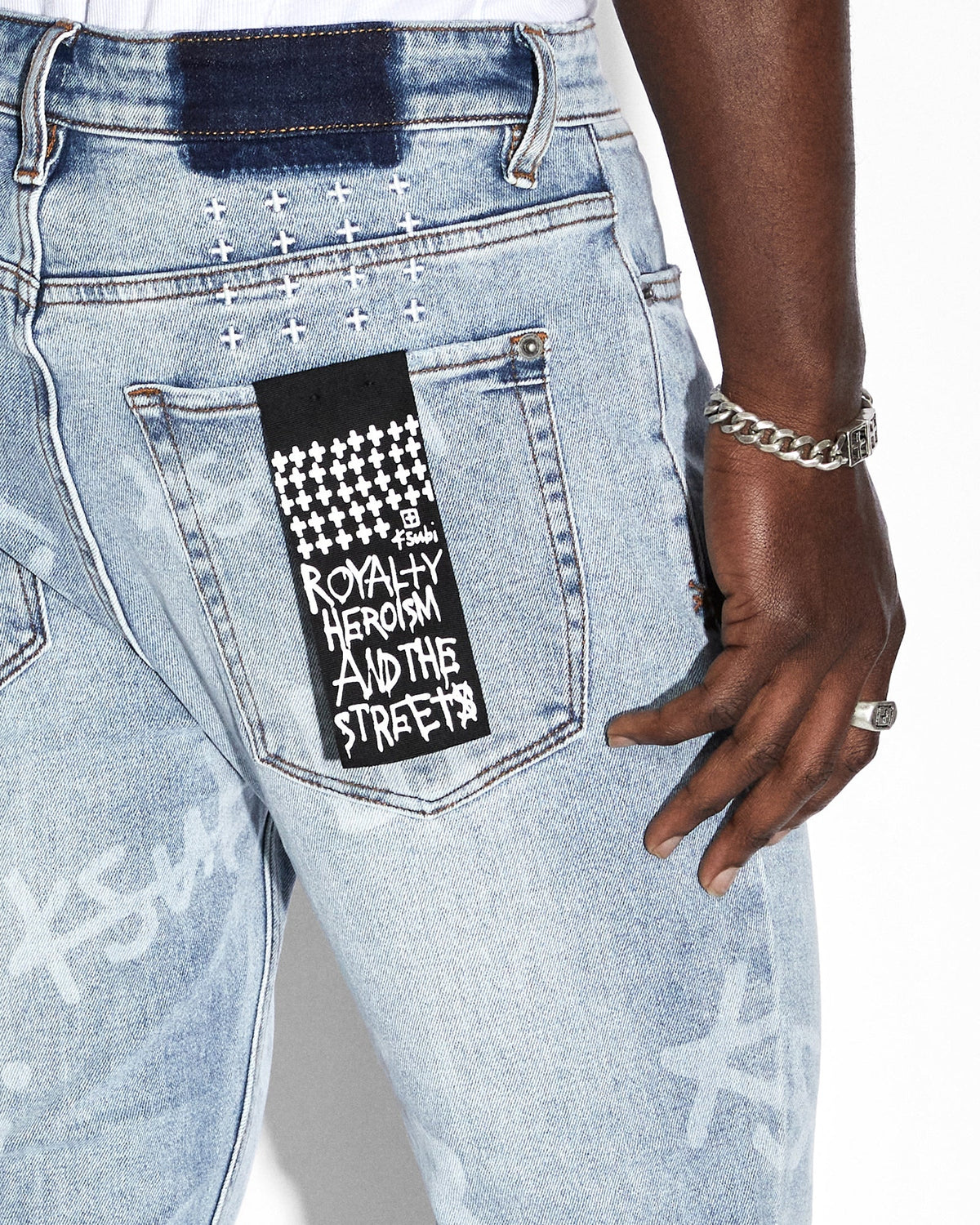 MENS VAN WINKLE KASH BOX DENIM JEANS