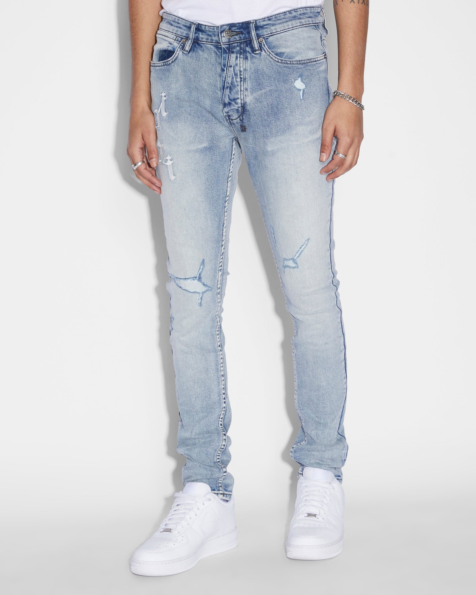 MENS VAN WINKLE KULT SKINNY DENIM JEANS